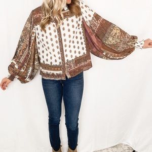 Button Up Blouse